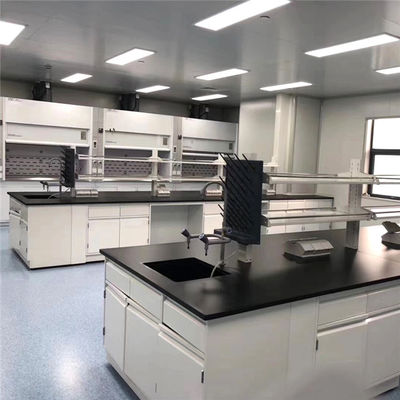 Tampo da mesa resistente químico dos laboratórios médicos, mobília do laboratório da universidade de 850mm