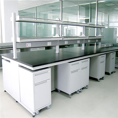 Mobília de aço resistente química do laboratório de L1500mm T1.0mm